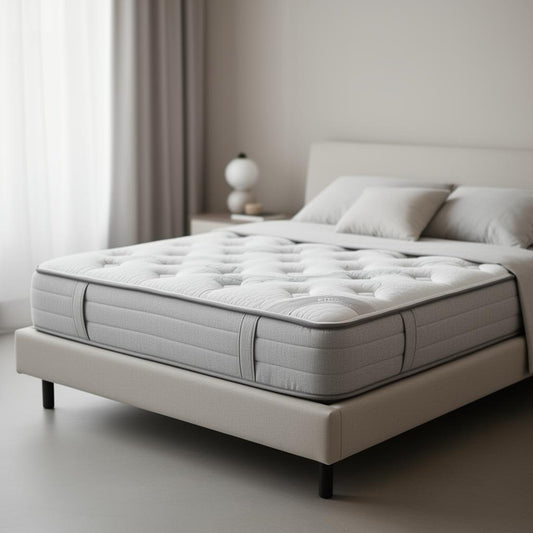 Medical orthopedic mattress on a modern bed in a Qatar bedroom